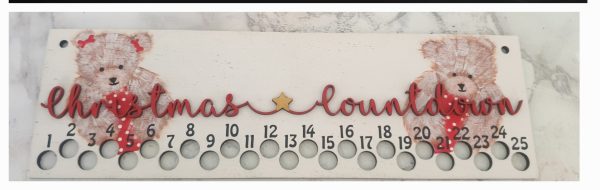 Chrismas Collection - Candy Cane Advent Calendar