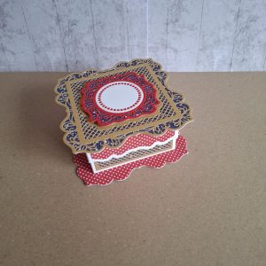 Red and Gold Gift Box