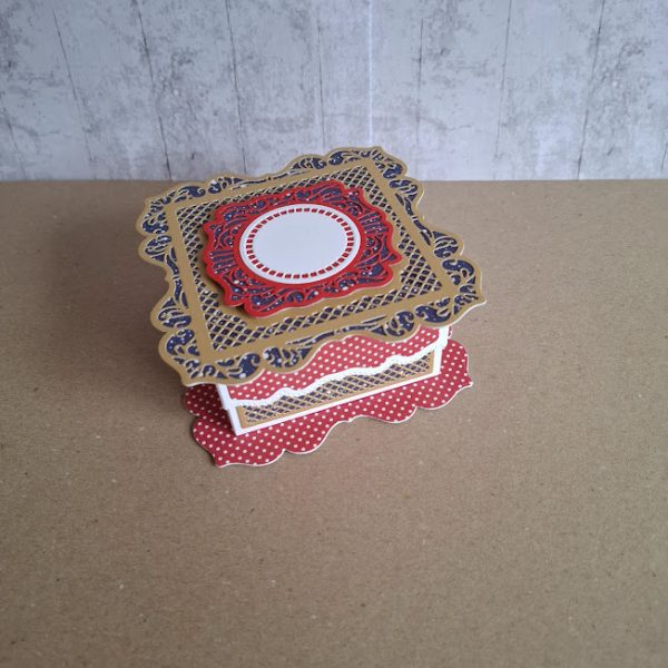 Red and Gold Gift Box