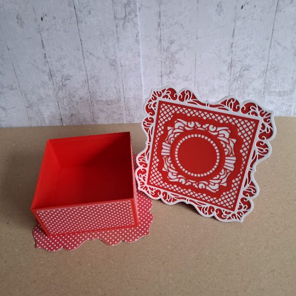 Red And White Gift Box - Image 3