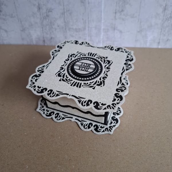 Black And Silver Gift Box