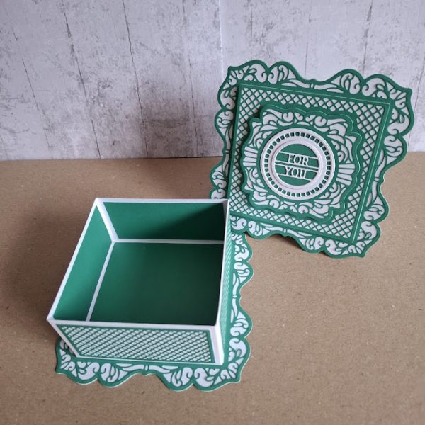 Green And White Gift Box - Image 4