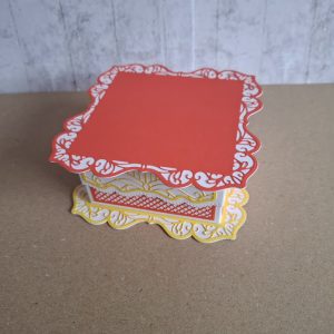 Orange And Yellow Gift Box