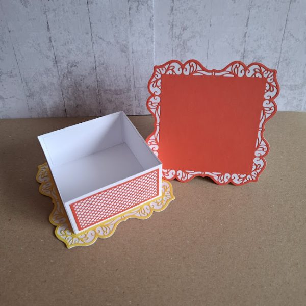 Orange And Yellow Gift Box - Image 3