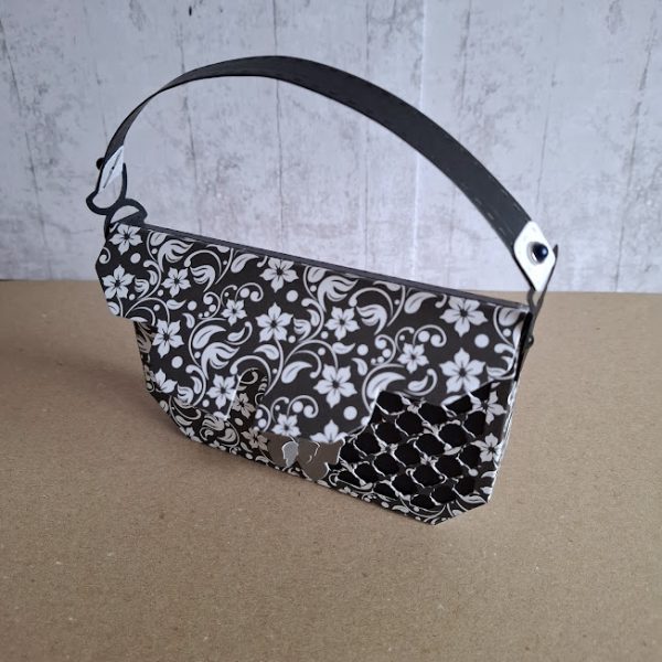Handbag Gift Bag ( black & white ) - Image 2