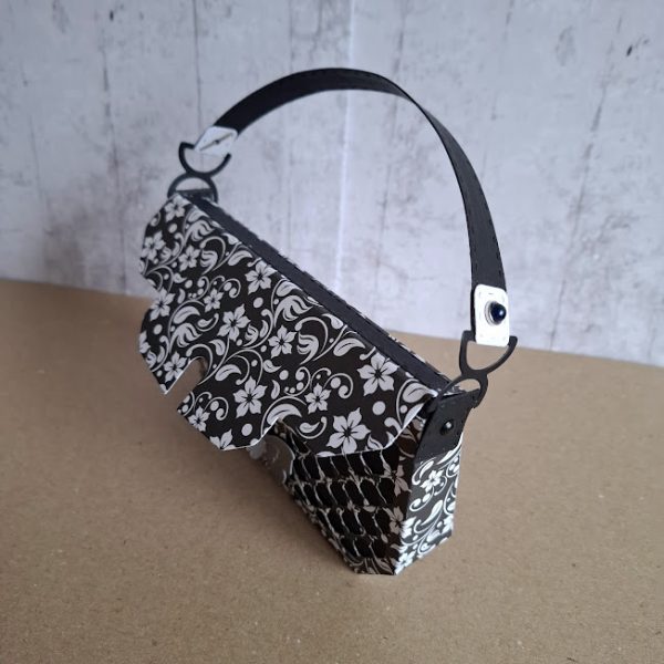 Handbag Gift Bag ( black & white ) - Image 3