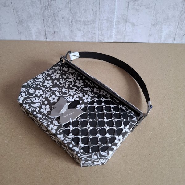 Handbag Gift Bag ( black & white ) - Image 4