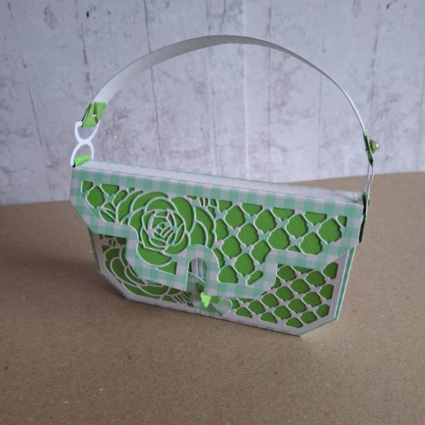 Handbag Gift Bag ( green ) - Image 2