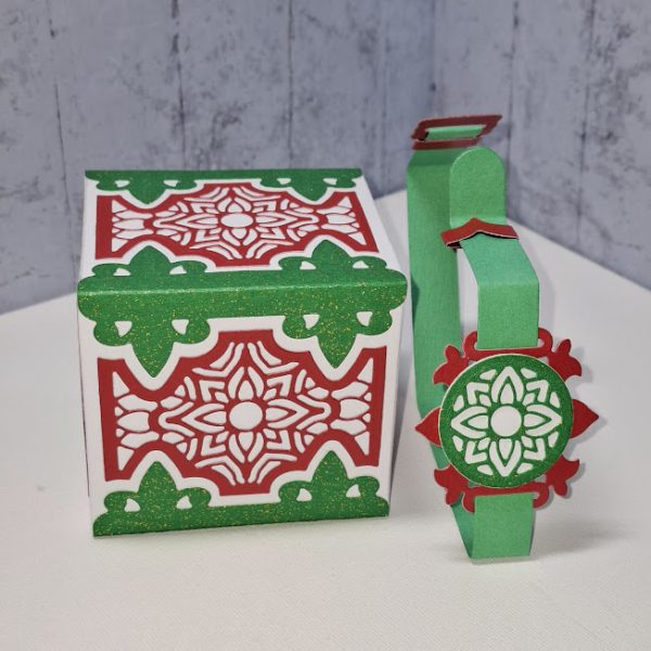 Red White Green - Cube Gift Box - Image 5