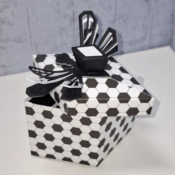 Black & White - Diamond Style Gift Box - Image 4
