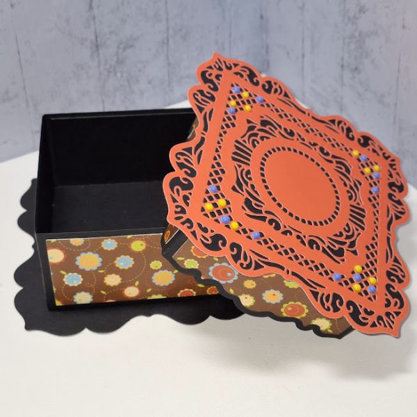 Orange and Black Gift Box - Image 2