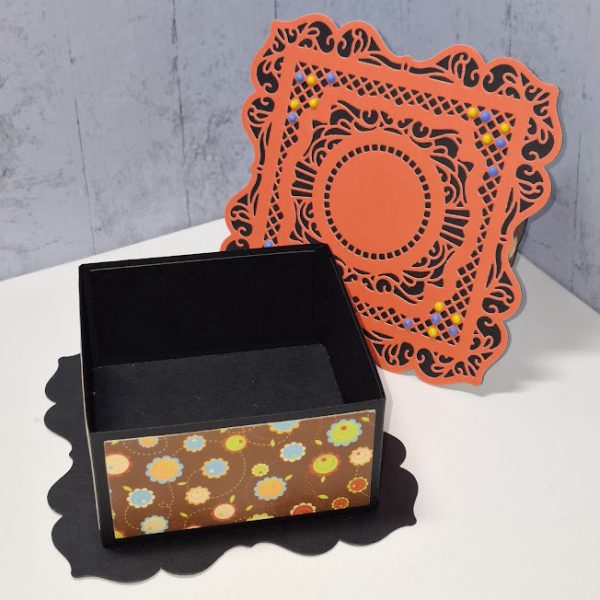 Orange and Black Gift Box - Image 3