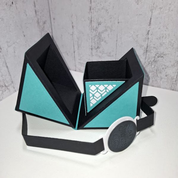 Cube Gift Box ( turquoise ) - Image 4