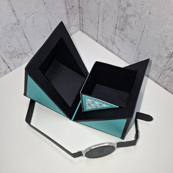 Cube Gift Box ( turquoise ) - Image 5