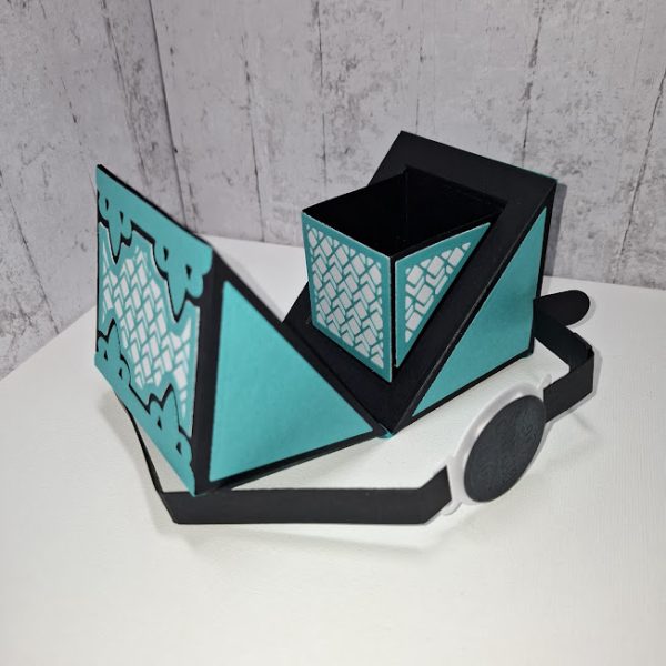 Cube Gift Box ( turquoise ) - Image 6