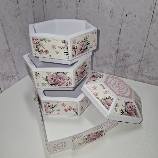 Hexagonal Stacking Gift Box - Image 4