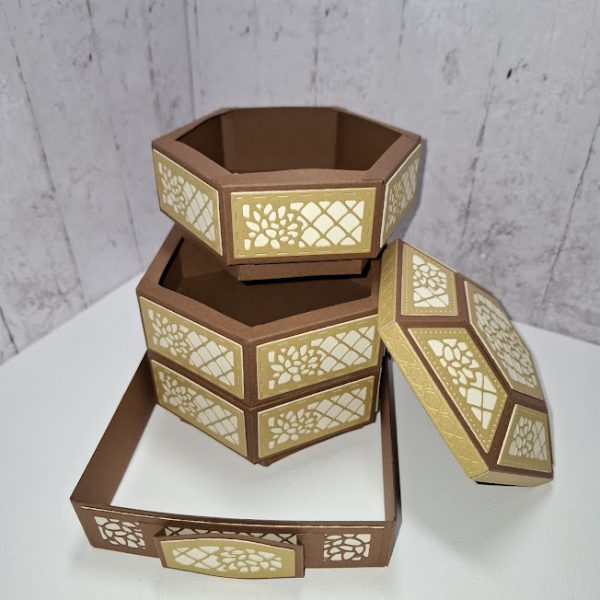 Hexagonal Stacking Gift Box - Image 4