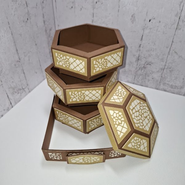Hexagonal Stacking Gift Box - Image 5