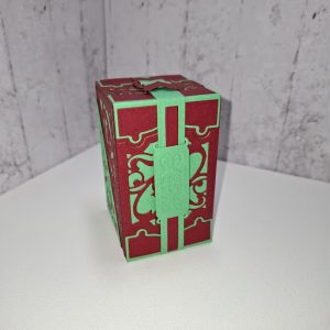 Green-Deep Red - Rectangular Gift Box