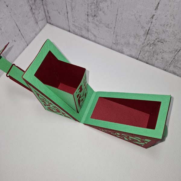 Green-Deep Red - Rectangular Gift Box - Image 5