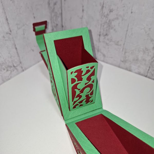 Green-Deep Red - Rectangular Gift Box - Image 6