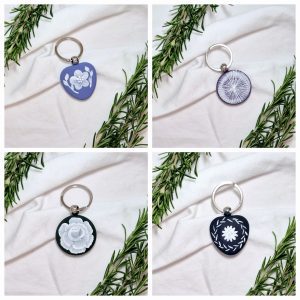 Moolit Florals Collection - Keyring/Bag charm