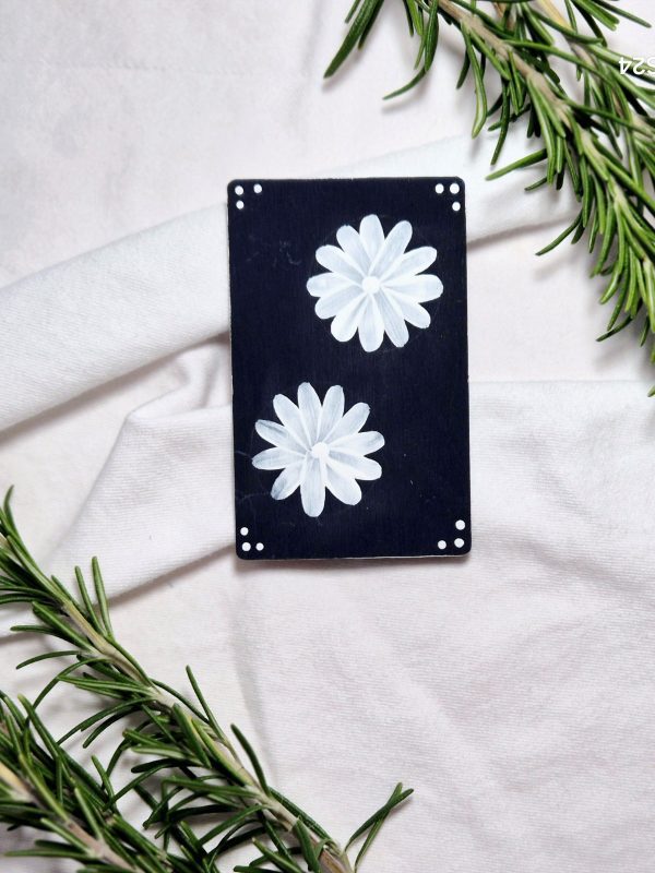 Moonlit Florals Collection - Fridge magnet - Image 2