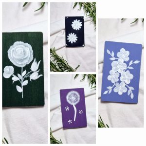 Moonlit Florals Collection - Fridge magnet