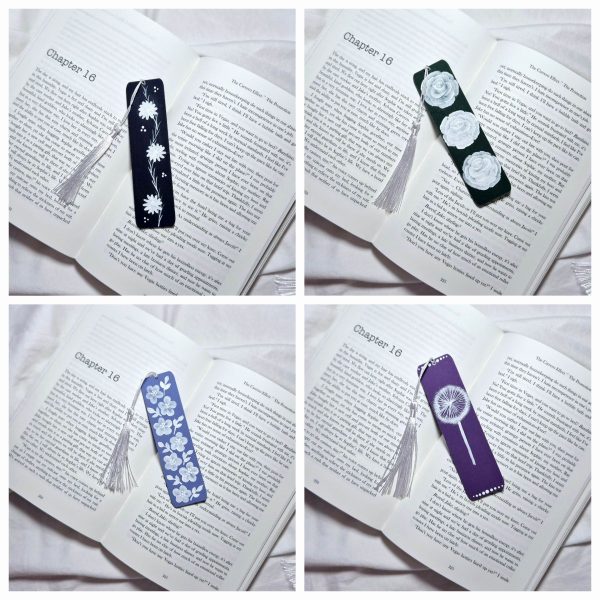 Moonlit Florals Collection - Bookmark