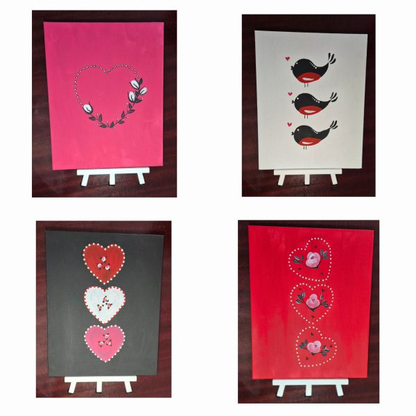 Hearts & Flowers  Collection - Limited Edition Prints of Original Artwork