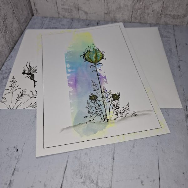 Fantasy Flower Card - Image 2