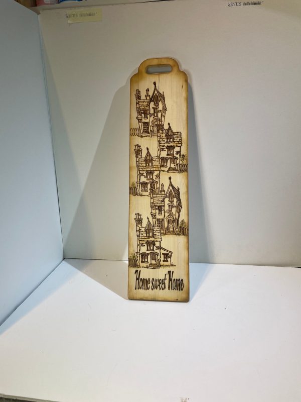 Home Sweet Home. Pyrography (D)