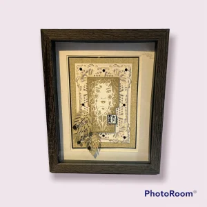 The Grey Lady. Framed artwork (E)