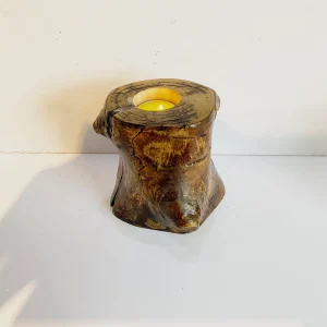 Handmade, Unique, Tea Light Holder. (B)