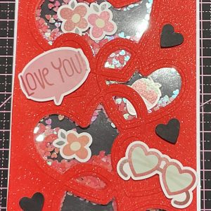 Valentines DL shaker card
