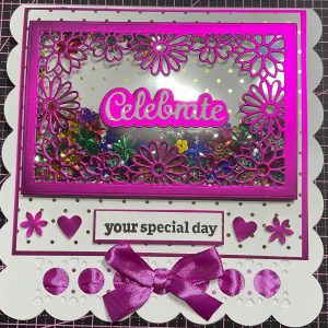 Celebration shaker card