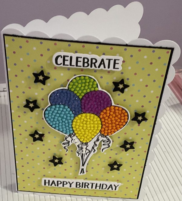 Crystal art birthday card - Image 3