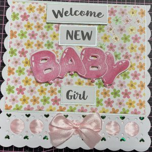 New baby card