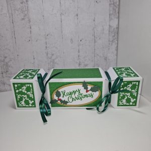 Green Cracker Design Gift Box
