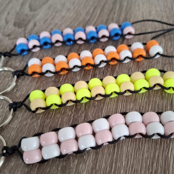 Double Beaded Fidget Keyring - Image 7