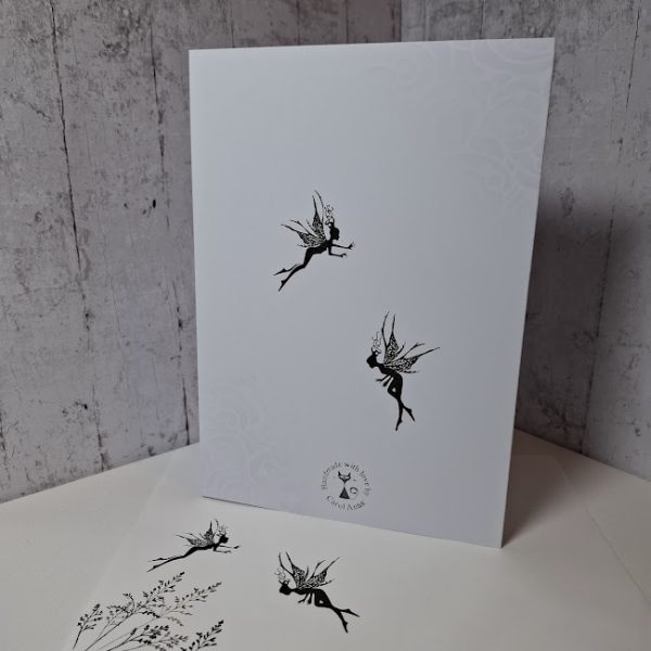 Fantasy Leaping Fairy Card (A) - Image 4