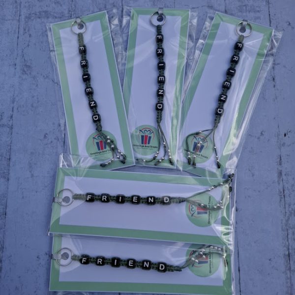 Macrame Personalised Keyring - Image 6