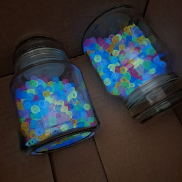 Glow in the Dark - Double Beaded Fidget Keyring - Image 8