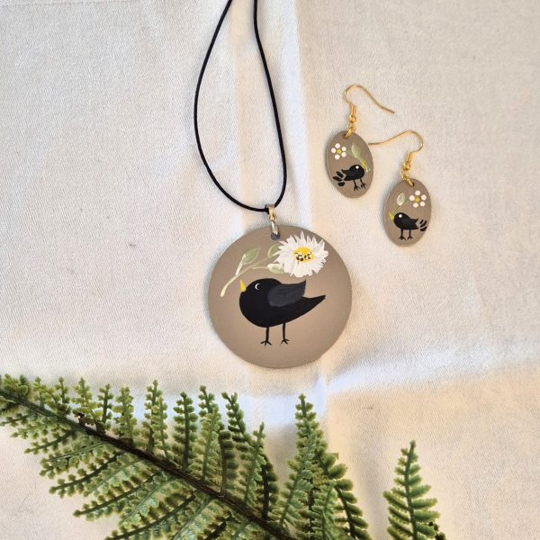 Folky Feathered Friends Collection - Jewellery Set - Image 2