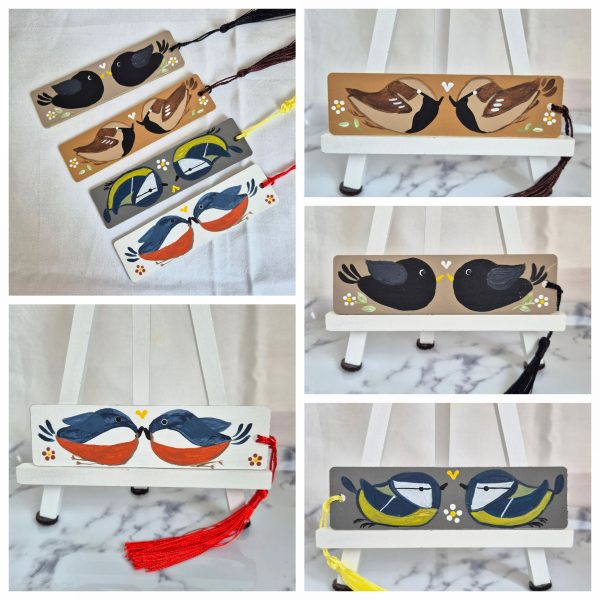 Folky Feathered Friends Collection - Bookmark