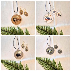 Folky Feathered Friends Collection - Jewellery Set
