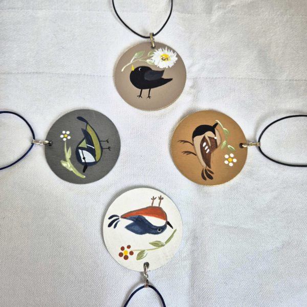 Folky Feathered Friends  Collection - Pendant necklace - Image 4
