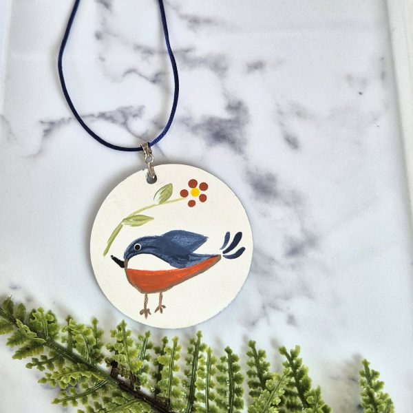 Folky Feathered Friends  Collection - Pendant necklace - Image 5