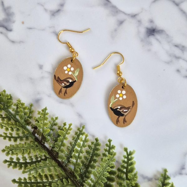 Folky Feathered Friends Collection -Earrings - Image 7