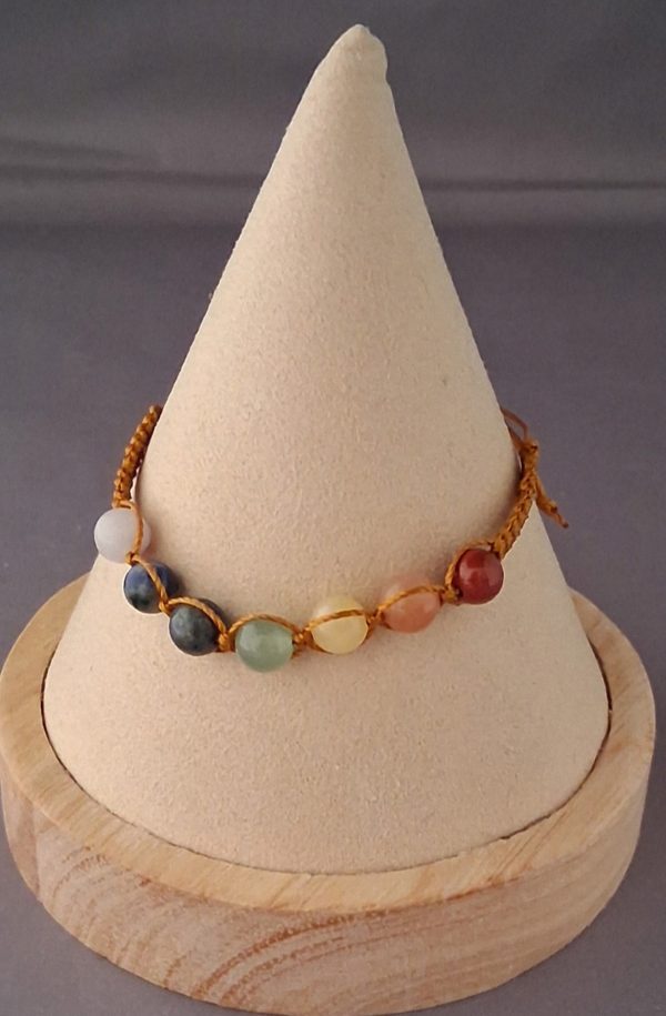 Hand Knotted Chakra Bracelet